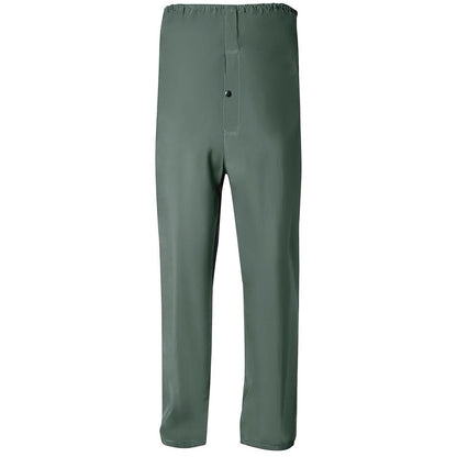 Traje De Agua Impermeable Verde Pvc         Talla 9-xxl