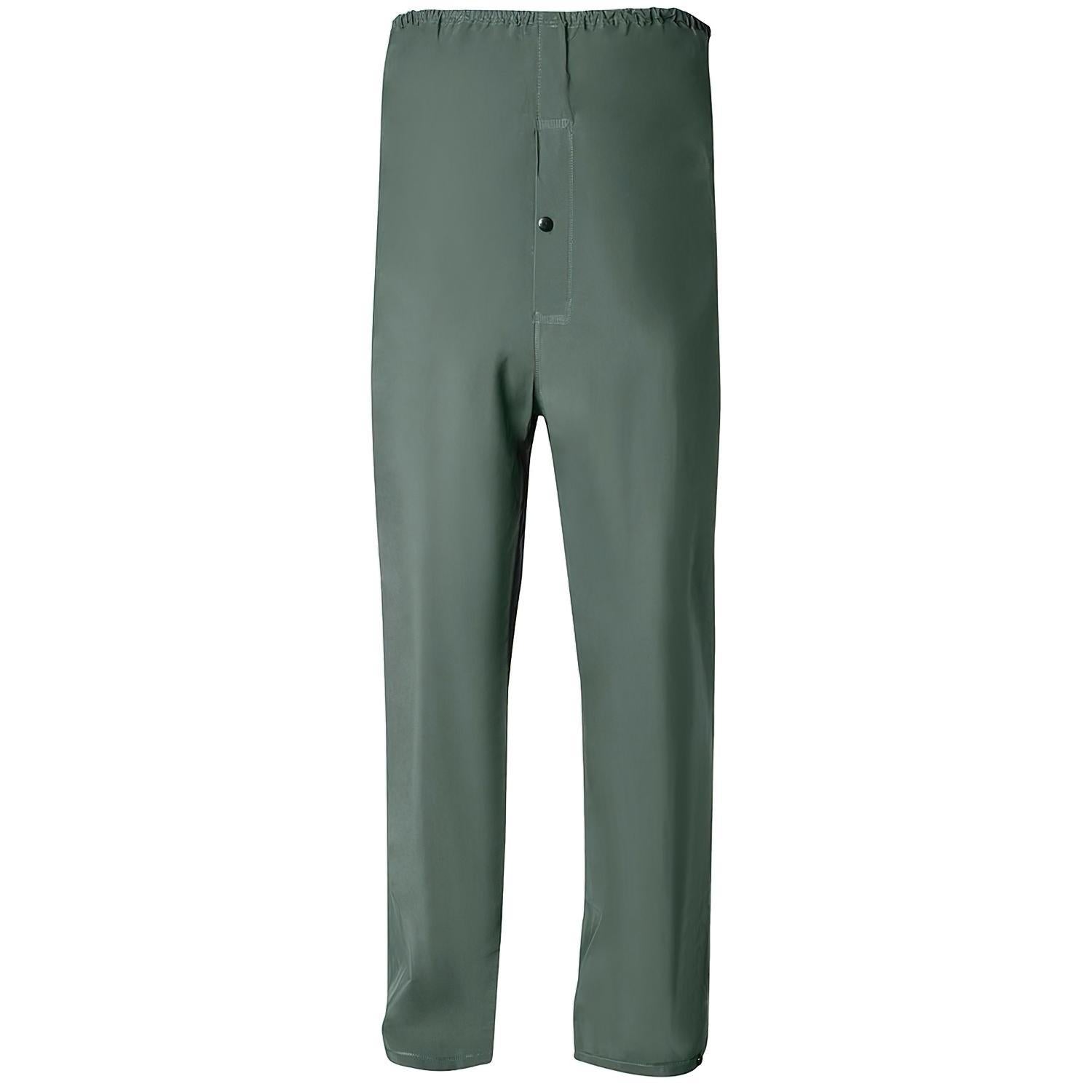 Traje De Agua Impermeable Verde Pvc         Talla 6-m