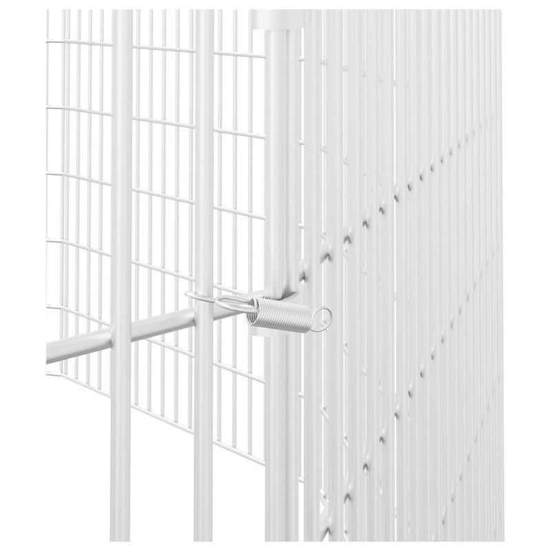 Vidaxl Recinto Animales Corral 12 Paneles Hierro Galvanizado 54x80 Cm_5