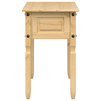 Mesa Consola Corona Madera Maciza De Pino 115x46x73 Cm_3