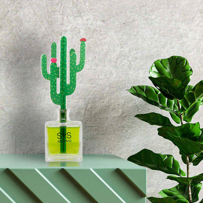 Ambientador Difusor Cactus Raíz Angélica Deco Diffuser SYS Aromas 90 ml | Aroma Herbal y Balsámico | Refrescante_1