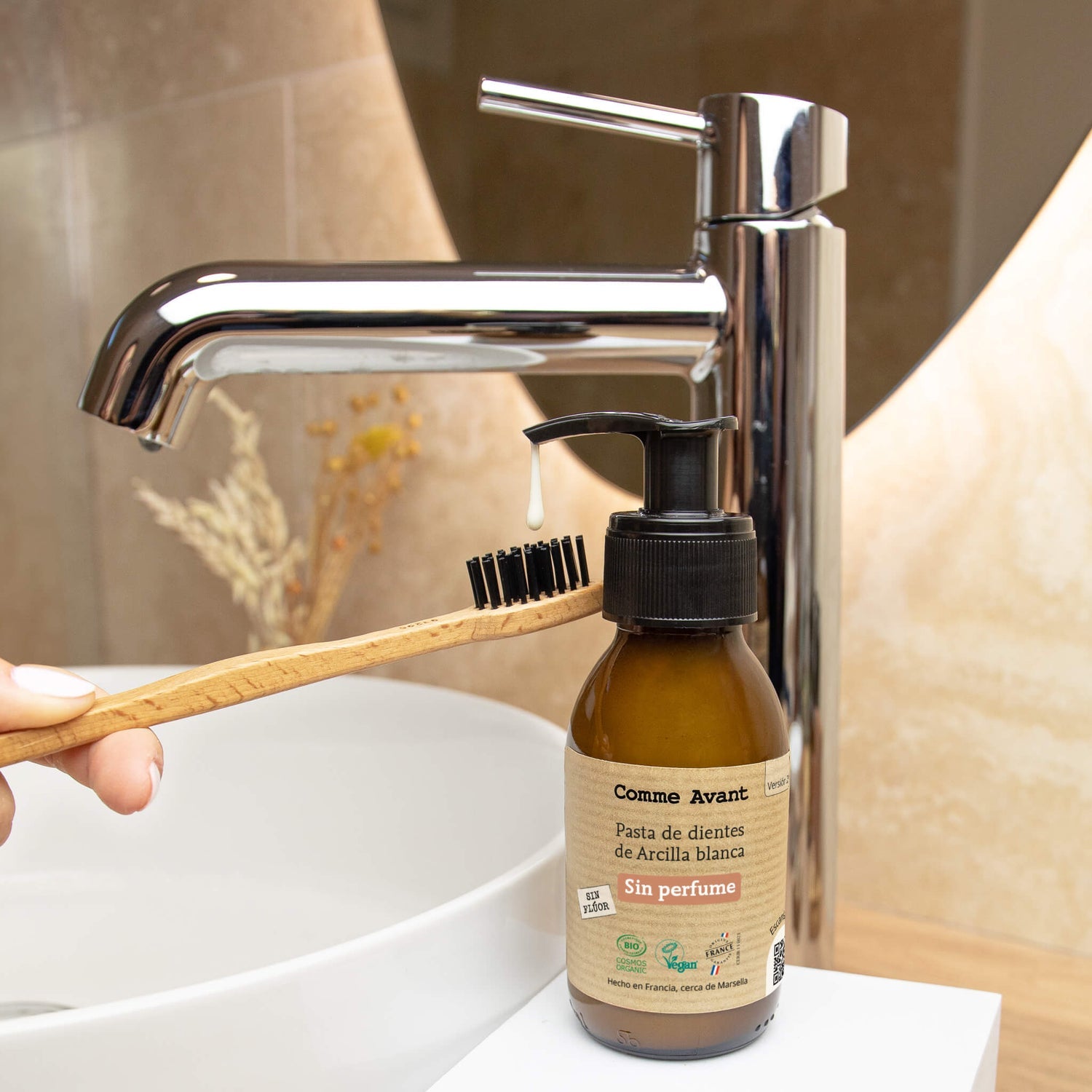 Pasta De Dientes De Arcilla Blanca - Sin Fragrancia_1