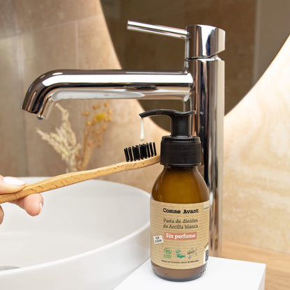 Pasta De Dientes De Arcilla Blanca - Sin Fragrancia_1