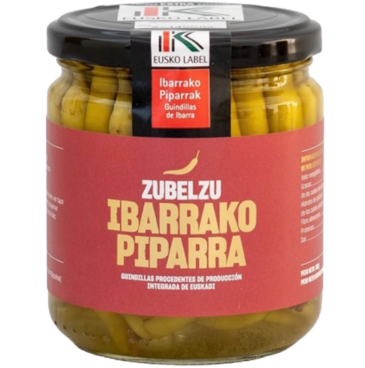 Guindillas De Ibarra B370 Con Eusko Label “zubelzu Piparrak”_0