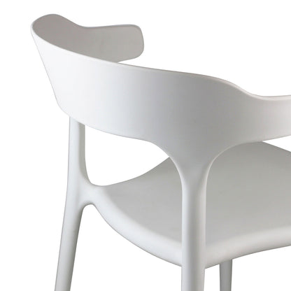 Pack 4 Sillas De Exterior Apilables Madonna 74,3x47x47cm Thinia Home_3