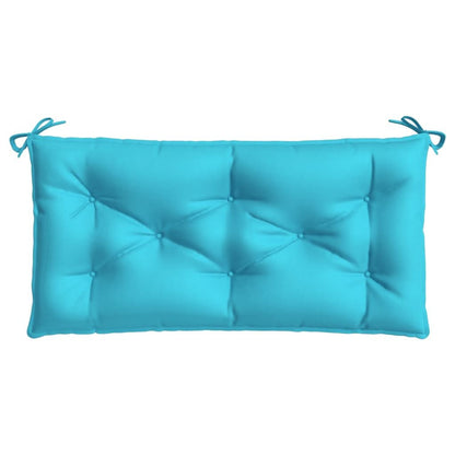 Vidaxl Cojín De Banco De Jardín Tela Oxford Turquesa 100x50x7 Cm_3