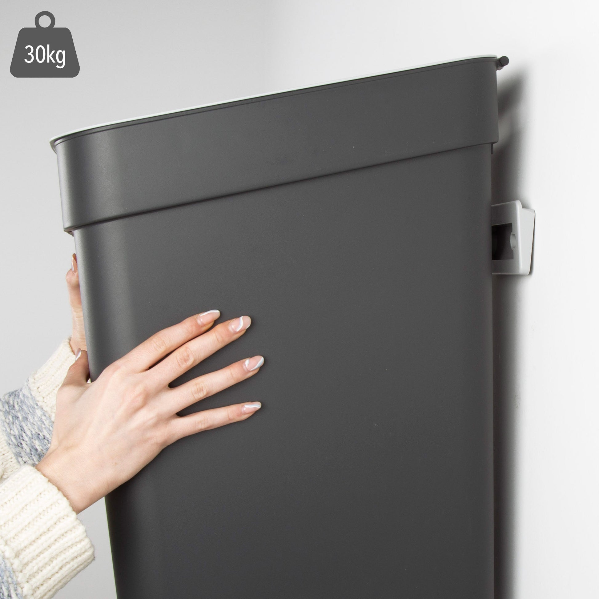 Curver Cubo De Reciclaje Ready To Collect 30l Gris_2