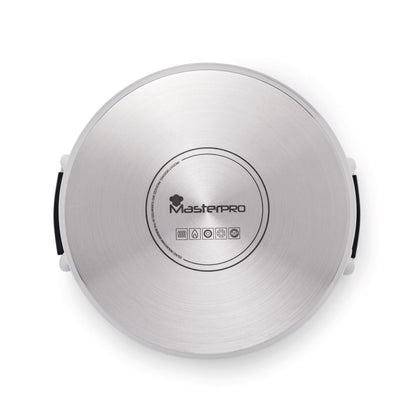 Cacerola 24cm Acero Inox Inducción C/tapa_3