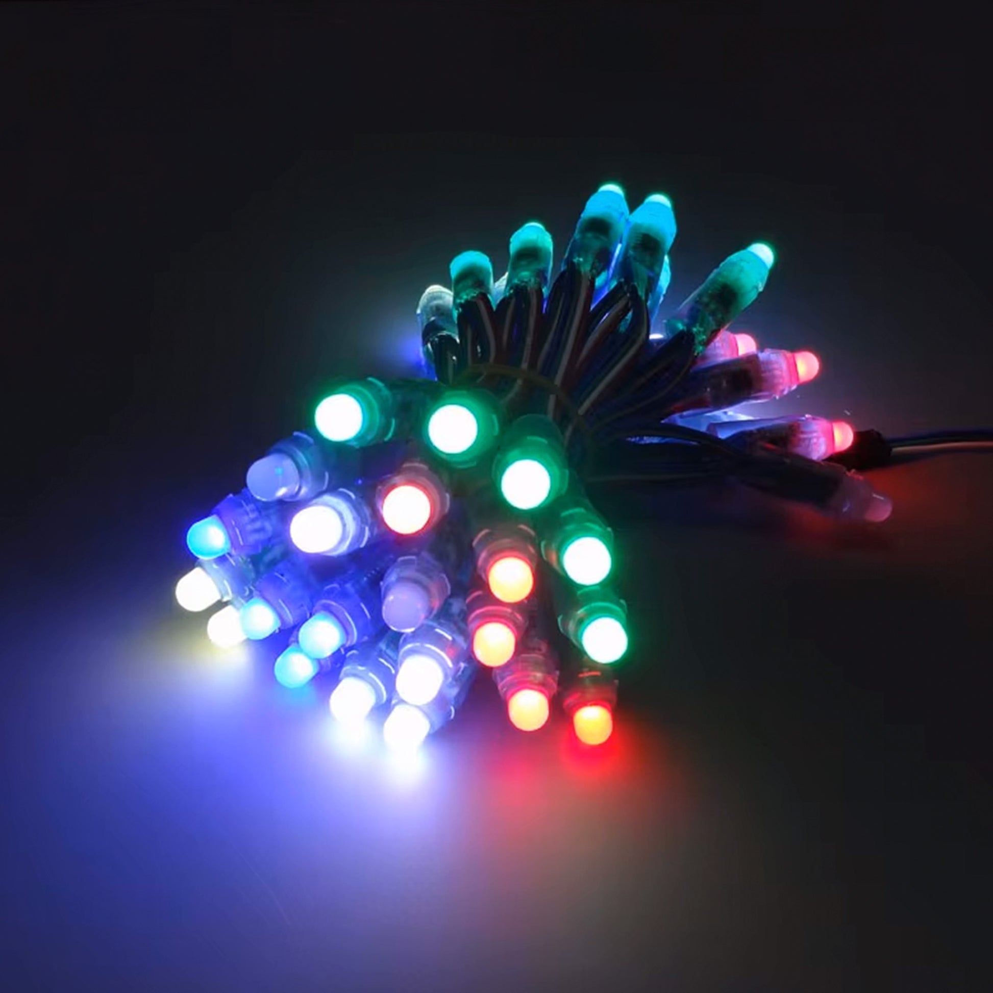 Well Home Cadena De Luz Led Solar Multicolor Con 400 Leds Y Panel Solar Policristalino_2