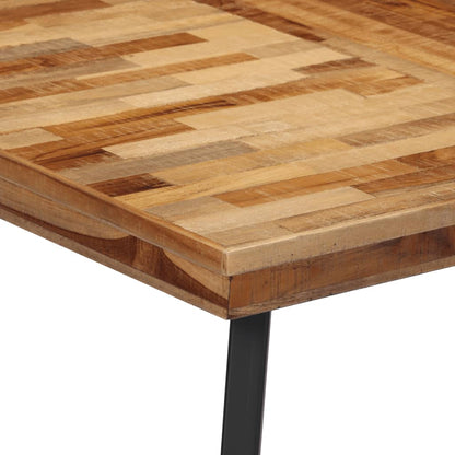 Mesa De Comedor Madera Maciza De Teca 169x98,5x76 Cm_2