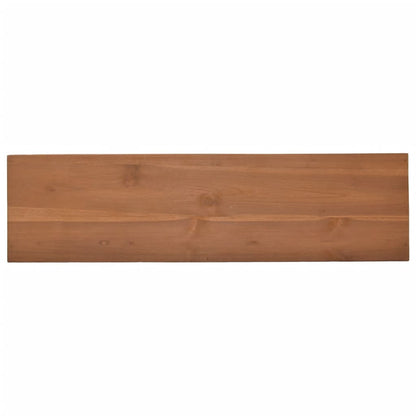 Mesa Consola De Madera Maciza De Teca 110x30x79 Cm_4
