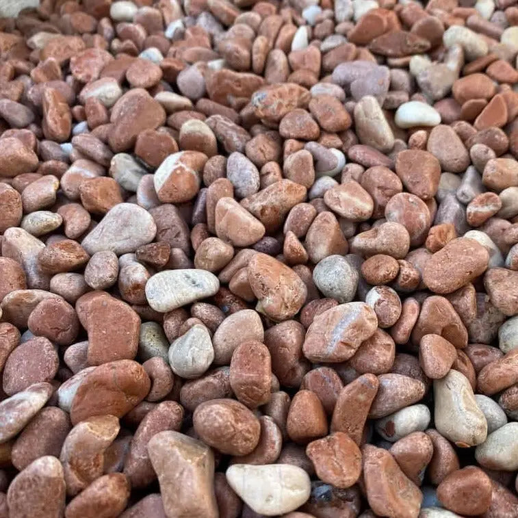 Canto Rodado Rojo / Big Bag 1.000 Kg. / 6-12 Mm_1