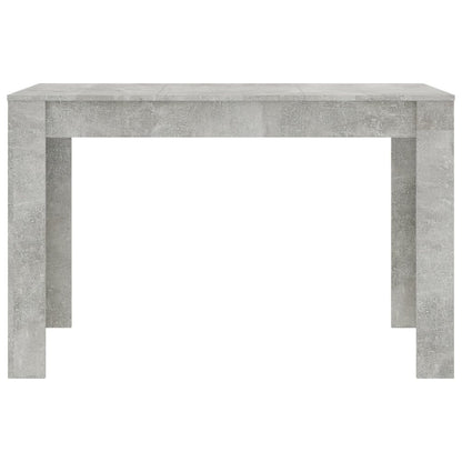 Mesa De Comedor De Madera De Ingeniería Gris 120x60x76 Cm_2