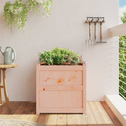 Jardinera Madera Maciza De Abeto Douglas 60x60x60 Cm_2