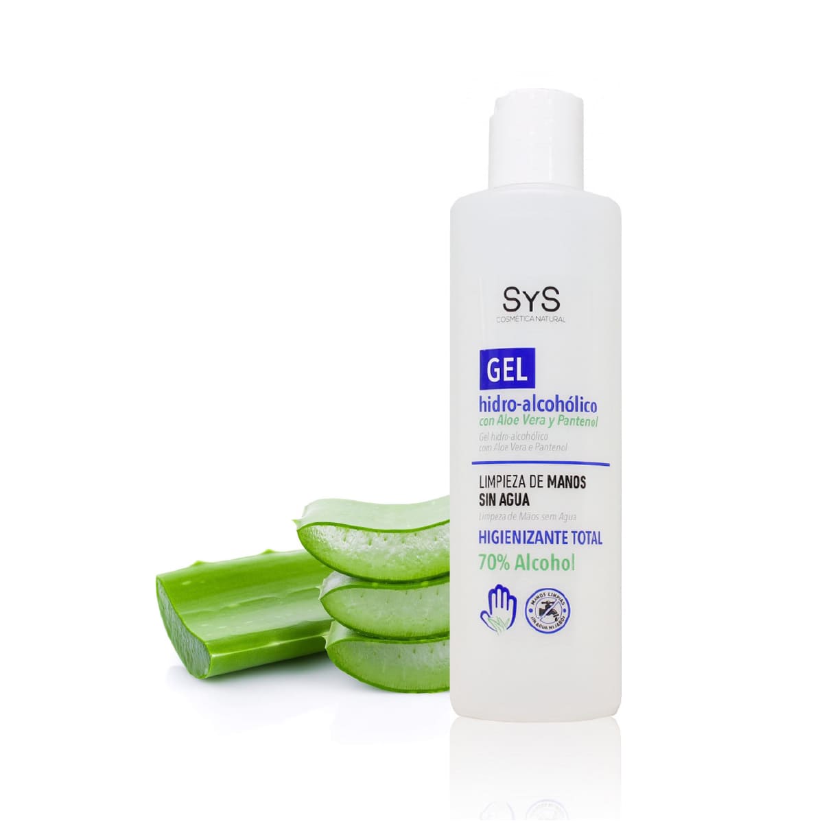 Gel Hidroalcohólico con Aloe Vera Labnatur 250 ml | Limpieza de Manos sin Agua | Hidrata y Suaviza_1