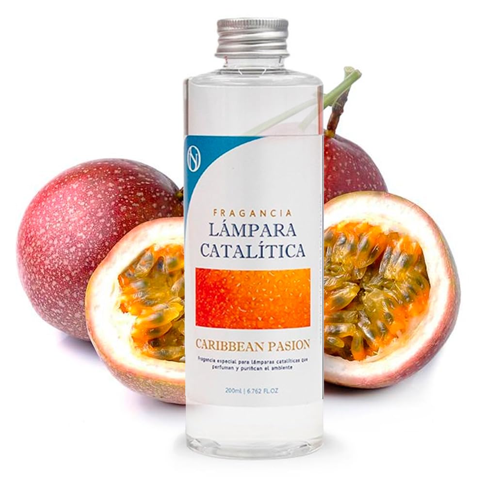 Pack 3x Fragancias Lámpara Catalítica 200ml: 2 Aroma Caribbean Passion + Limpiador Neutro. Disfruta De Tu Aroma Favorito_1