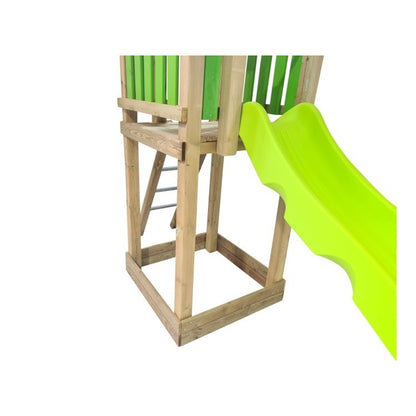 Parque Infantil Masgames Borealis Madera Sin Pintar Superficie De Arena, Tierra O Cesped.