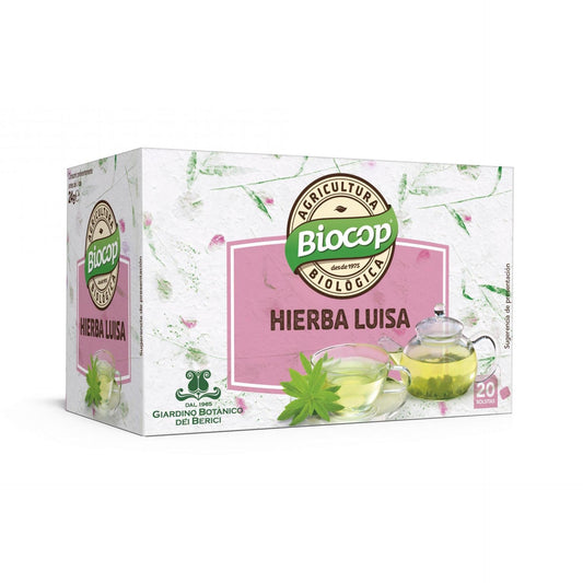 Infusión hierba luisa Biocop, 20 Bolsitas