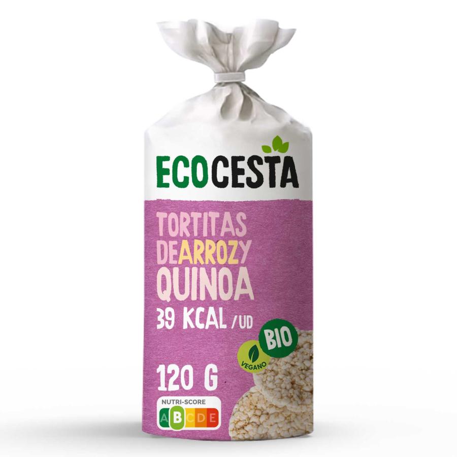 Tortitas de Arroz y Quinoa Bio Ecocesta 120 g