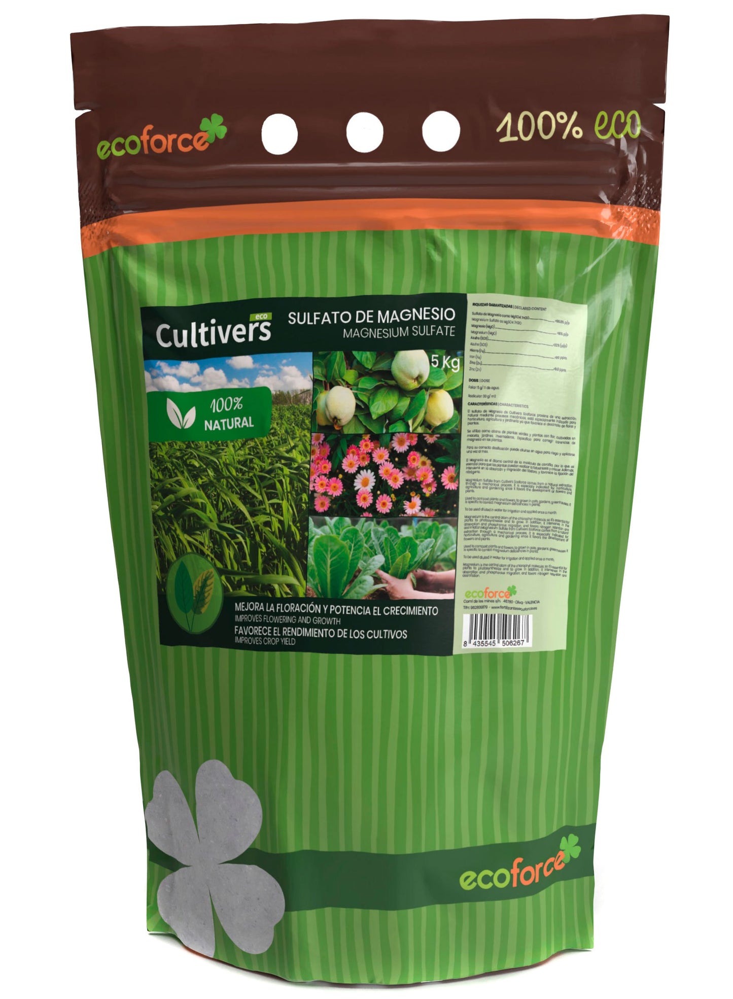 Sulfato De Magnesio Cultivers 25 Kg_2