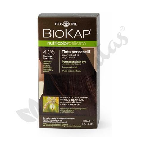 Tinte Castaño Chocolate Delicato Dye 4.05 Biokap 140 ml