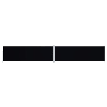 Vidaxl Toldo Lateral Retráctil Negro 200x1200 Cm_0