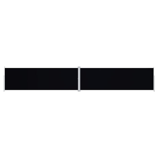 Vidaxl Toldo Lateral Retráctil Negro 200x1200 Cm_0