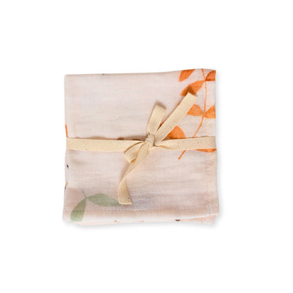 Set De 3 Muselinas 35x35 Cm Boho Leaves Light_2