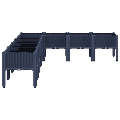 Jardinera Con Patas Pp Azul Gris 200x160x42 Cm_3