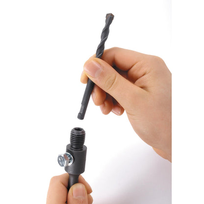 Wolfcraft 5482000 - 1 broca de guía HM para corona de sondeo no. 5480000, 5481000, 5483000, 7953000 y adaptador no. 5425000, 5427000, 5428000 Ø 8 mm