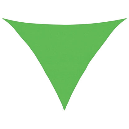 Vidaxl Toldo De Vela Hdpe Verde Claro 160 G/m² 5x5x6 M_0