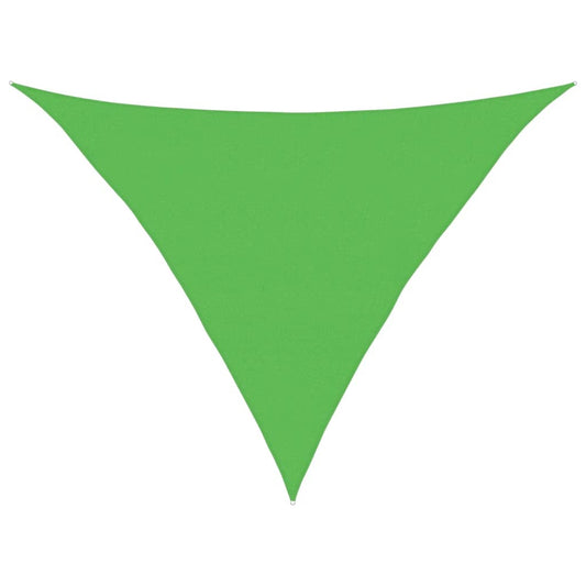 Vidaxl Toldo De Vela Hdpe Verde Claro 160 G/m² 5x5x6 M_0
