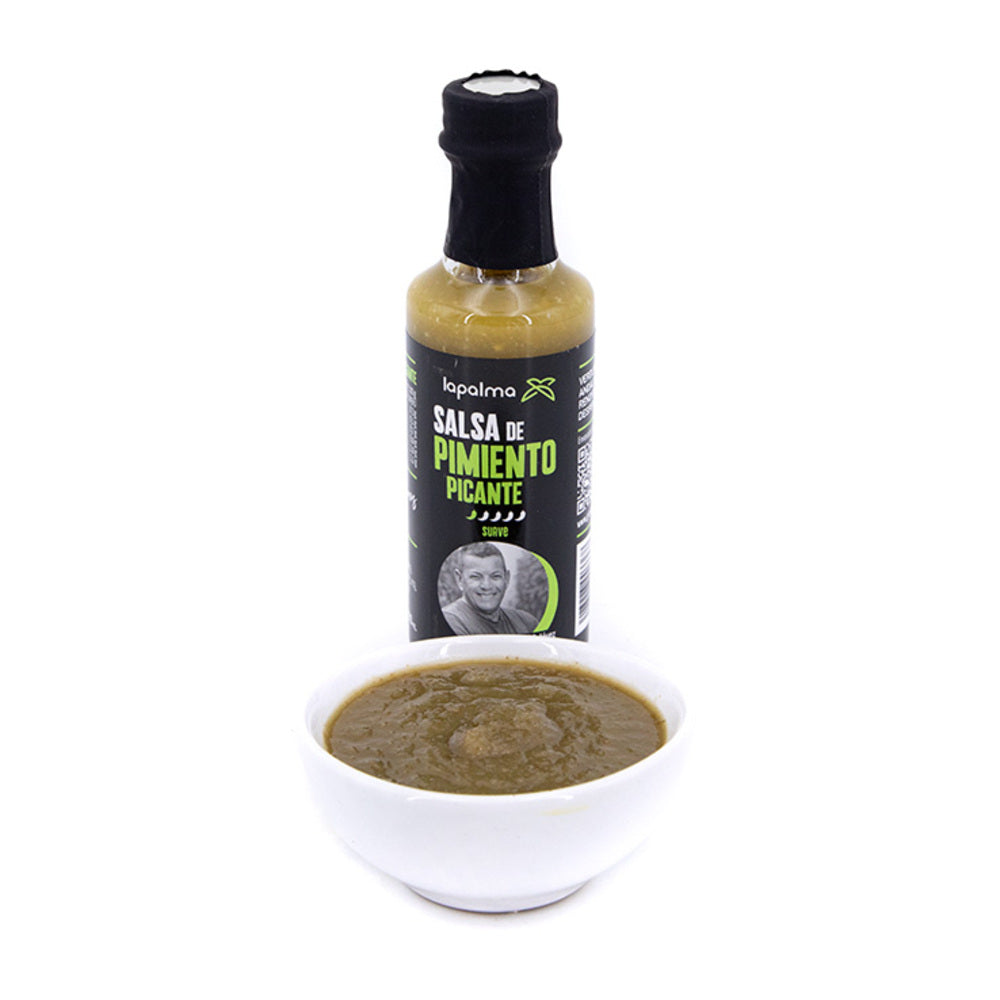 Salsa Picante De Pimiento Verde 3-pack Granada La Palma_1