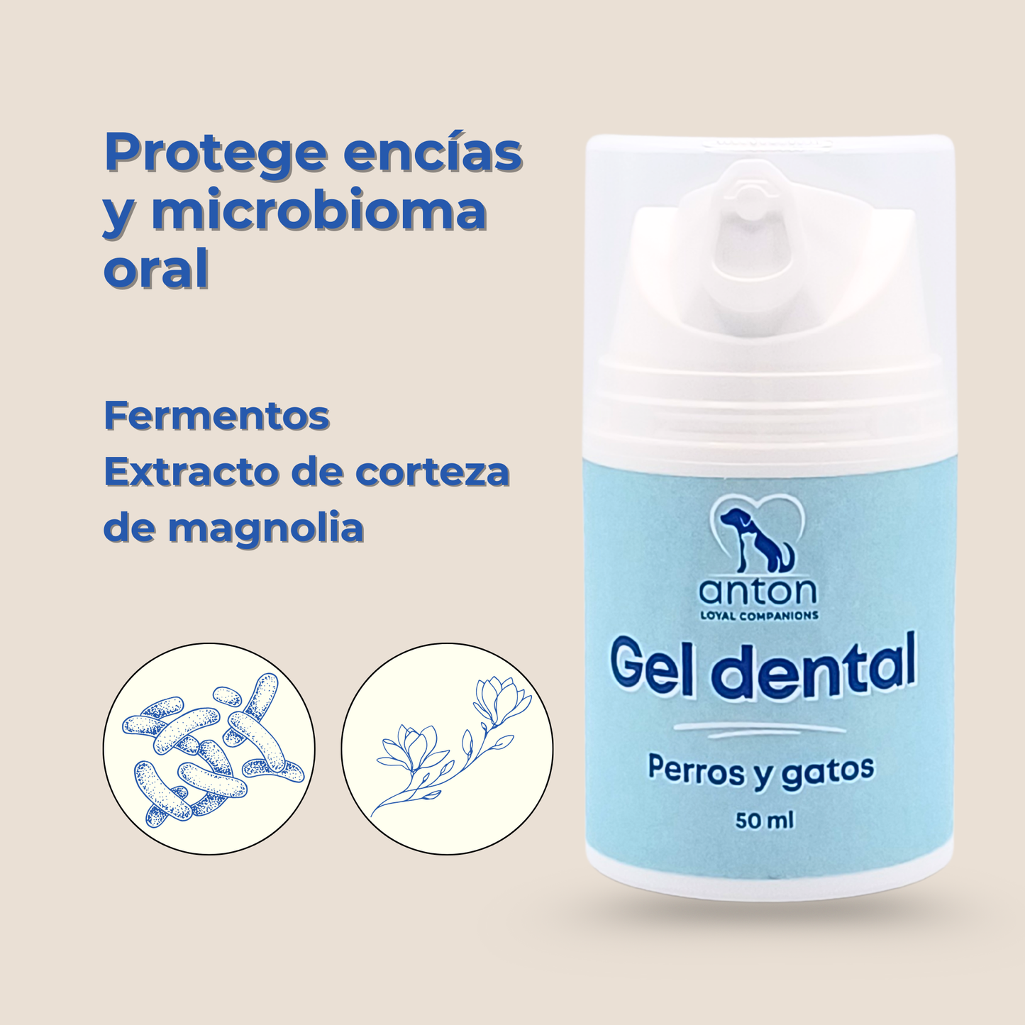 Gel dental natural para la higiene bucal diaria de perros y gatos – 50 ml_3