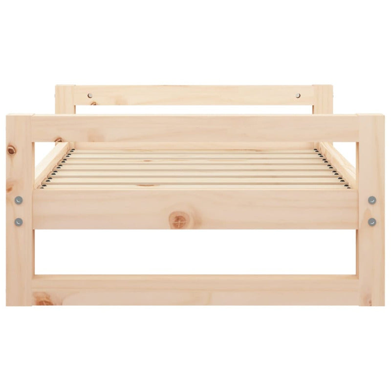 Vidaxl Cama Para Perros Madera Maciza De Pino 75,5x55,5x28 Cm_5