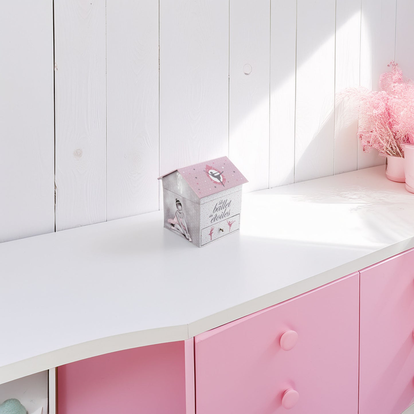 Joyero Musical Con Bailarina 14,3x14,2x16cm