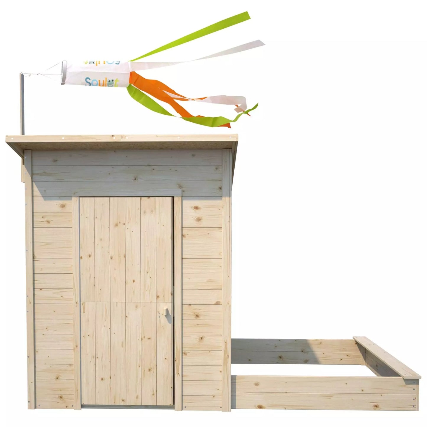 Casita infantil de madera con arenero Palm Springs Soulet