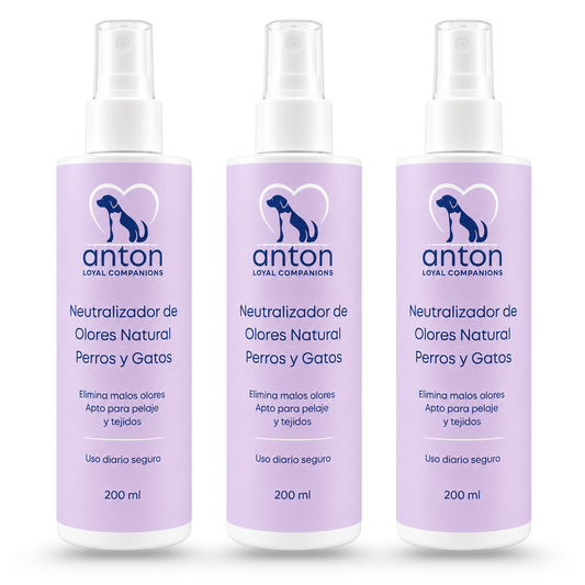 Spray natural neutralizador de olores para perros y gatos – Pack 3 x 200 ml_0