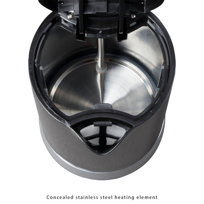 Hervidor Agua Eléctrico, 1,8 L, Sin Bpa, Resistencia Oculta, Inalámbrico, Apagado Automático Clatronic Wk 3452, 2200w_3