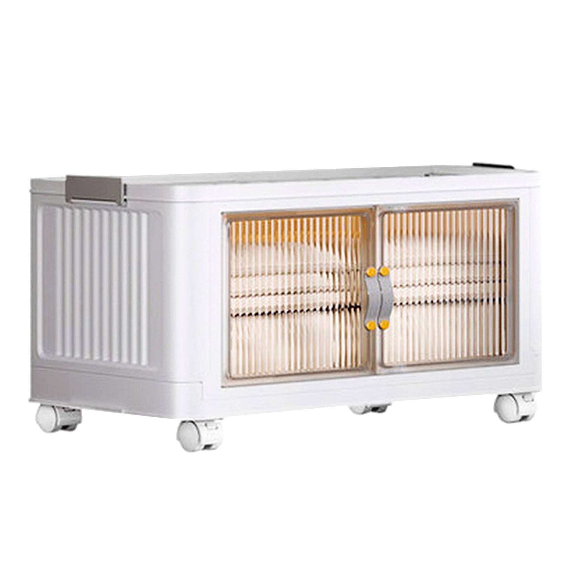 Joybos - Armario De Almacenamiento Doble Blanco