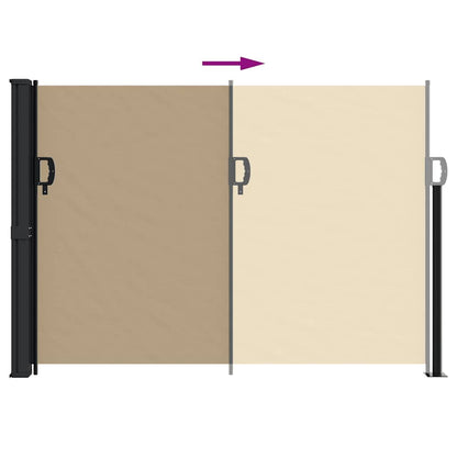 Vidaxl Toldo Lateral Retráctil Beige 140x600 Cm_4