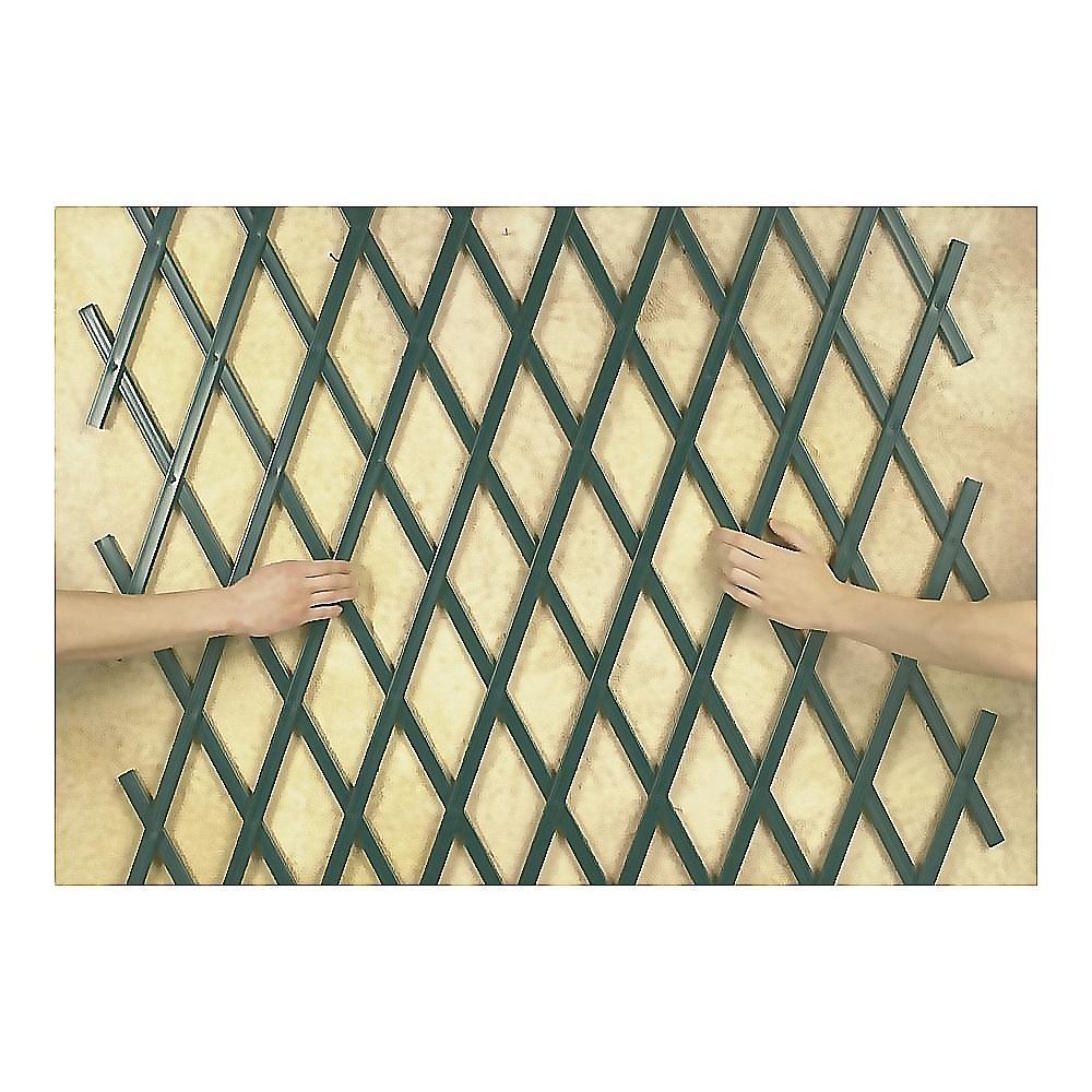 Trellis Plegable 1x2mt Verde Pvc_1