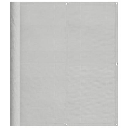 Vidaxl Pantalla De Balcón 100% Poliéster Oxford Gris Claro 120x500 Cm_0