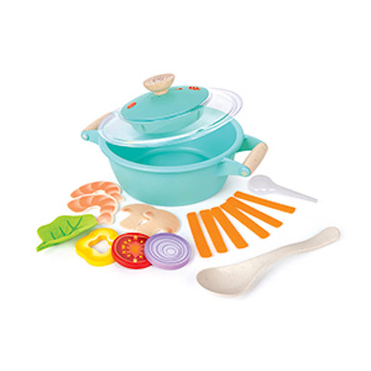 Juego Cocina Vapor Little Chef Hape_0