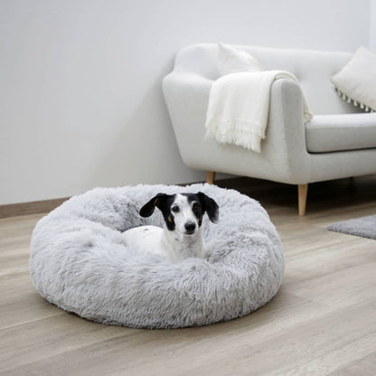 Kerbl Cama Para Perros Suave Fluffy Gris Claro 18 Cm_2