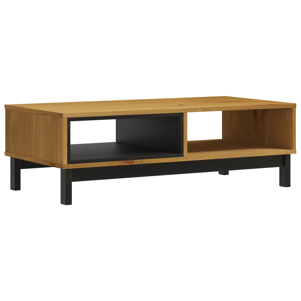 Mesa De Centro Flam Madera Maciza De Pino 100x50x32,5 Cm_0