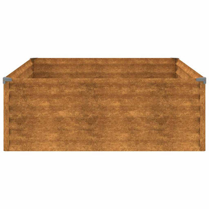Jardinera Acero Corten 100x100x36 Cm_4