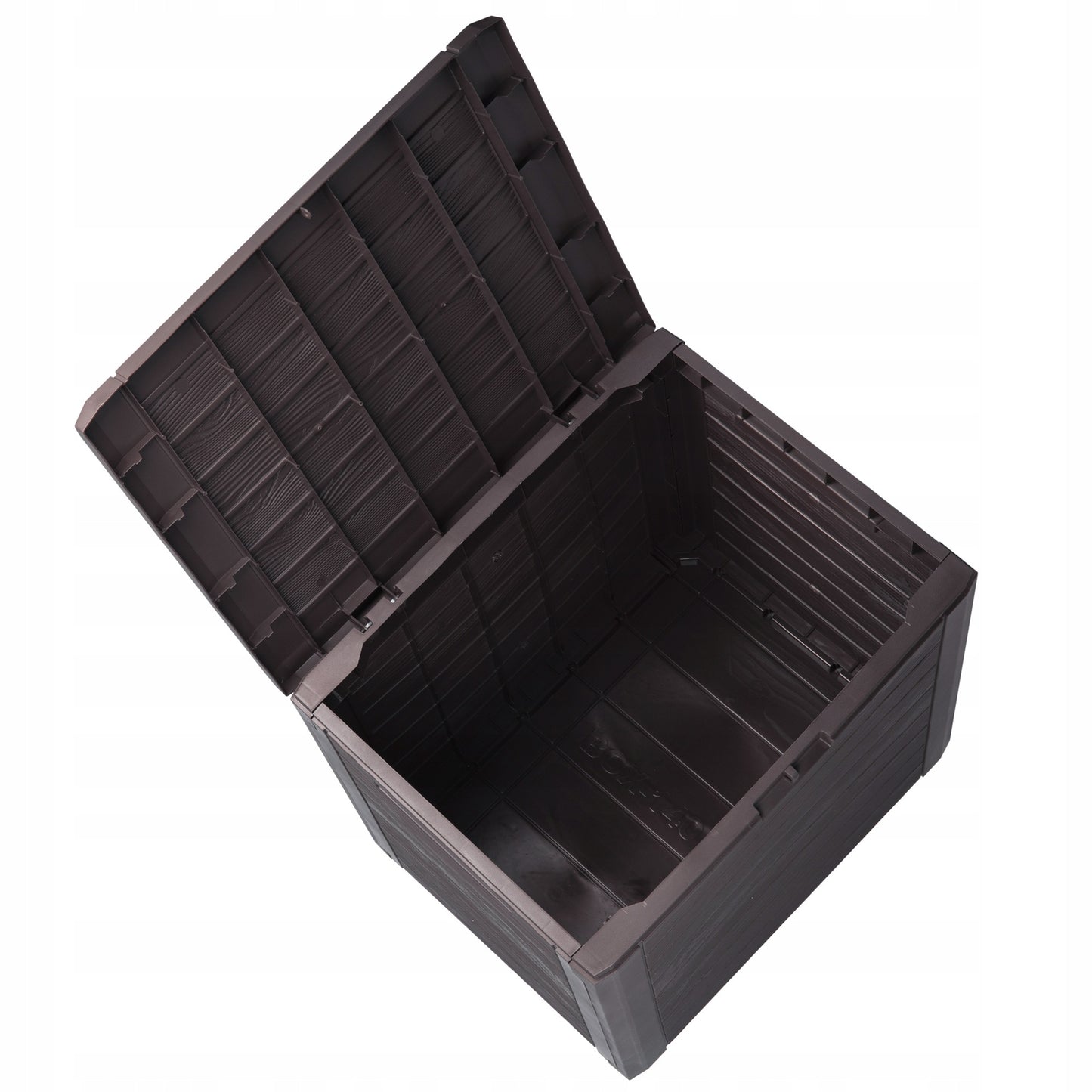 Baúl De Jardín Woodebox 140l., Dimensiones (mm) 585x460x550, Color Ocre Oscuro_3