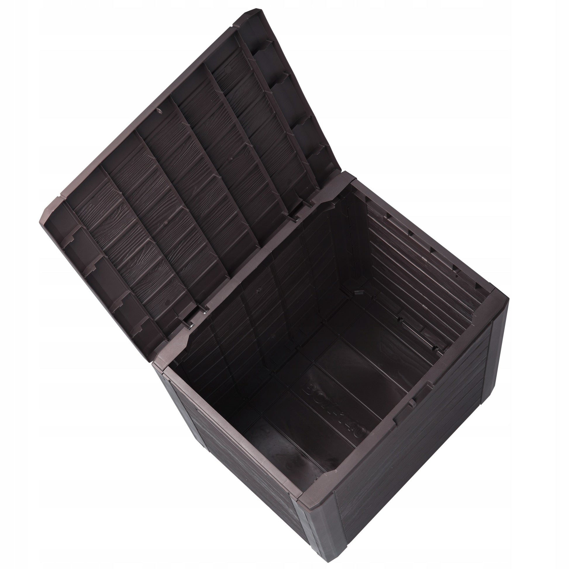 Baúl De Jardín Woodebox 140l., Dimensiones (mm) 585x460x550, Color Ocre Oscuro_3