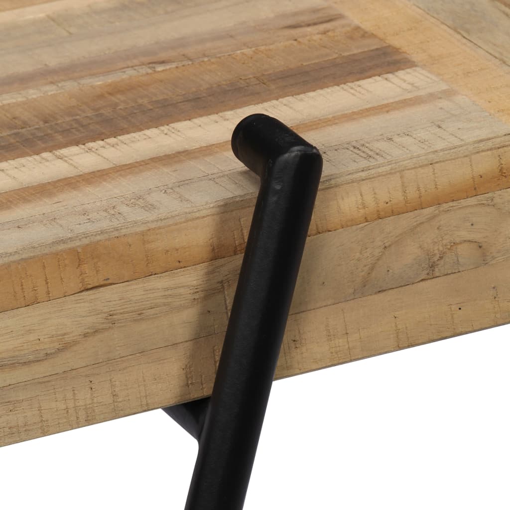 Mesa Consola De Teca Reciclada 120x35x81 Cm_4